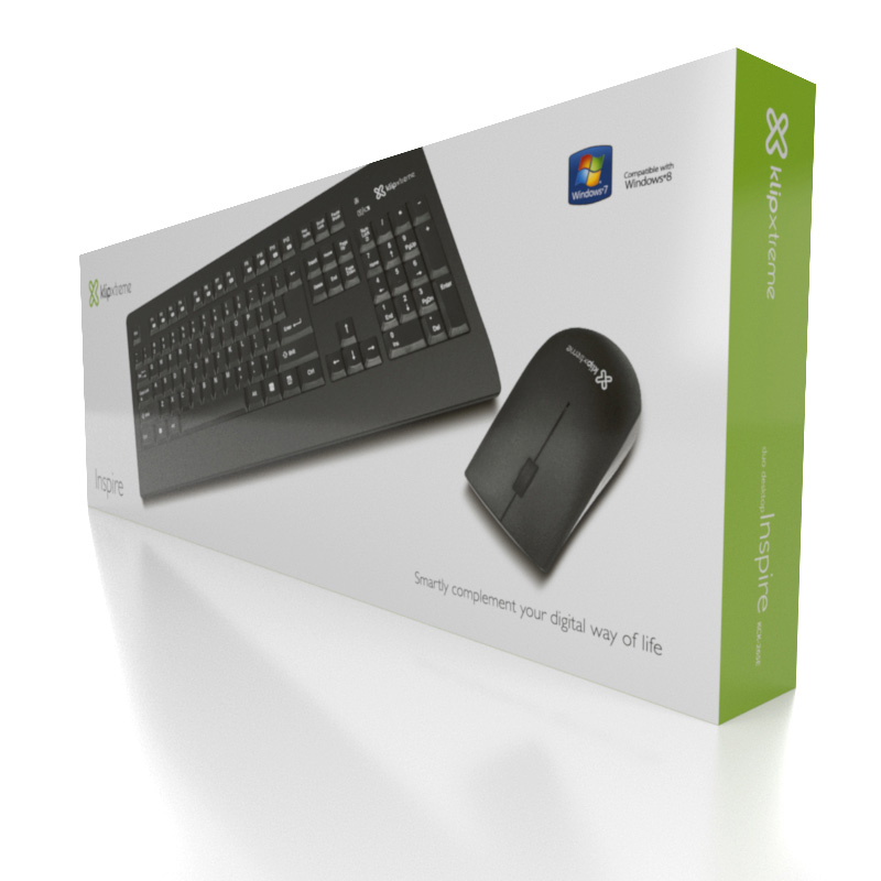 TECLADO + MOUSE KLIPXTREME KCK-265E