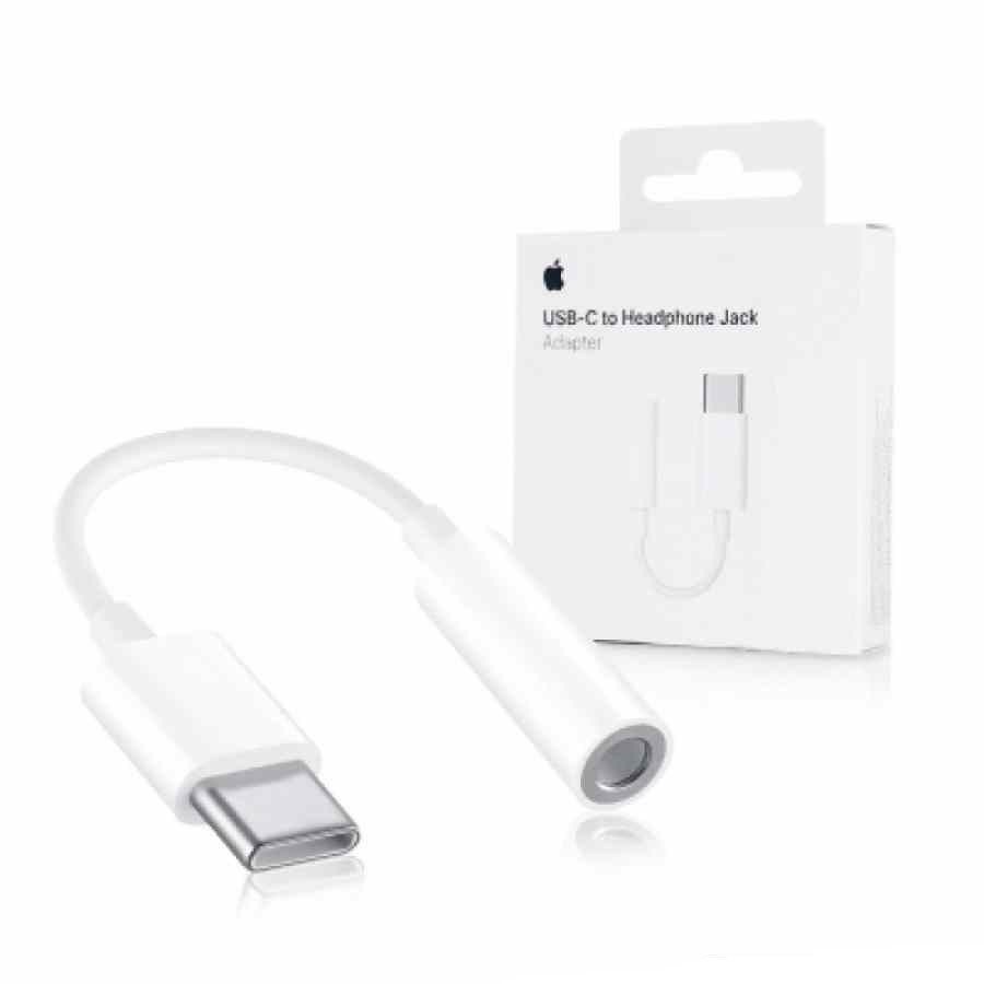 ADAPTADOR IPHONE USB-C TO 3.5mm HEADPHONE JACK CERTIFICADO