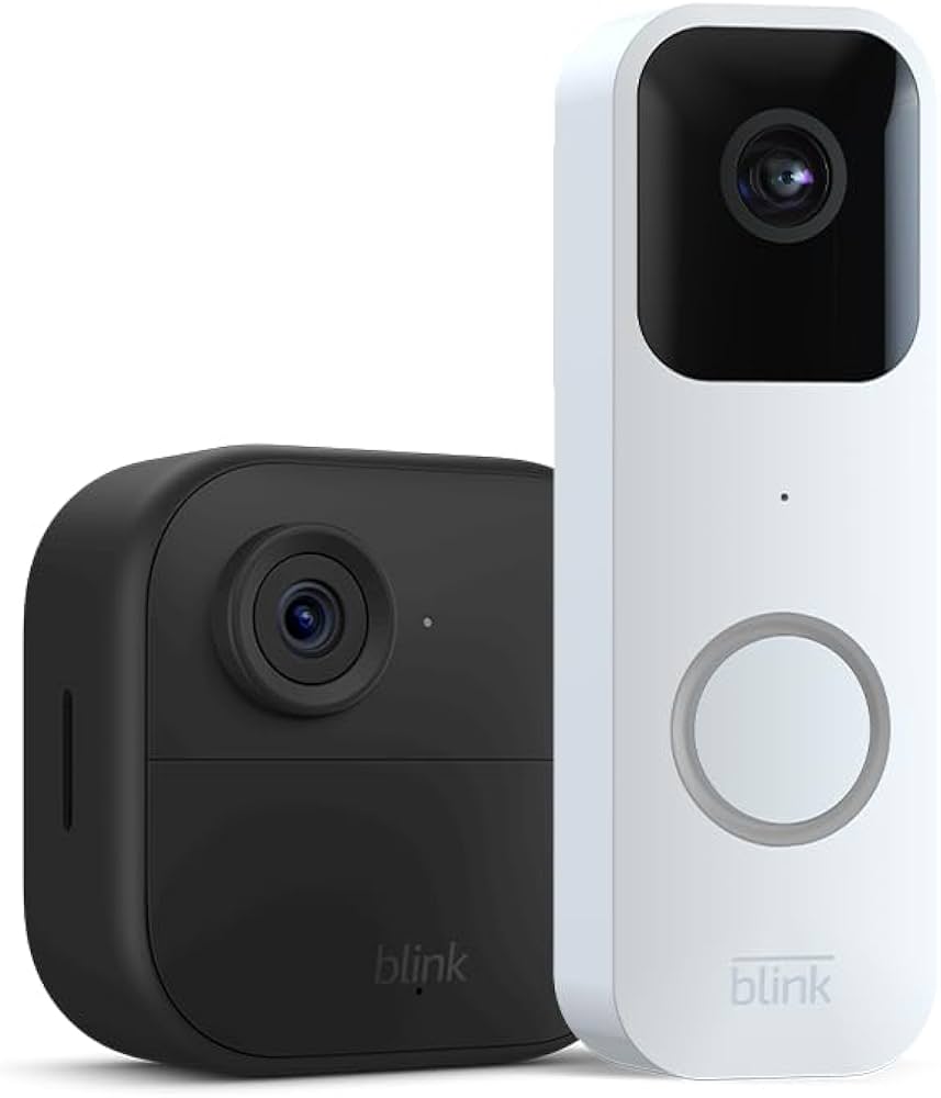 BLINK VIDEO DOORBELL WHITE / AUDIO BIDIRECCIONAL, VIDEO DE ALTA DEFINICION, NOTIFICACIONES DE MOVIMIENTO Y TIMBRE POR APP Y COMPATIBLE CON ALEXA, CON O SIN CABLE / SIN PANTALLA