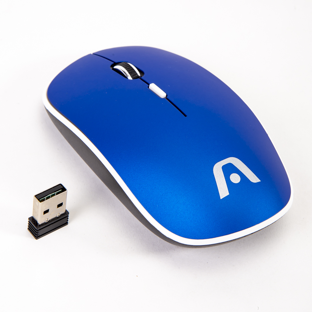 MOUSE ARGOM 2.4 GHZ WIRELESS BLUE (ARG-MS-0031BL)-MS31