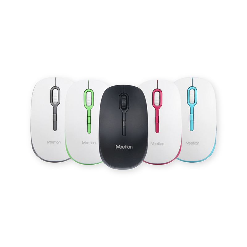 MOUSE INALAMBRICO USB , 2.4 GHZ , 1600 DPI 10MTS,BATERIA AA, MEETION (MT-R547)