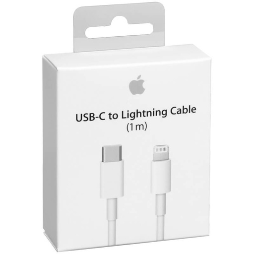 [MQGJ2ZM/A] CABLE  IPHONE  USB-C TO LIGHTNING 1M CERTIFICADO