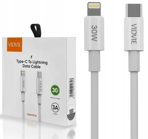 [CB4013C&i] CABLE VIDVIE TIPO C A LIGHTNING  30 W IPHONE (CB4013C&i)