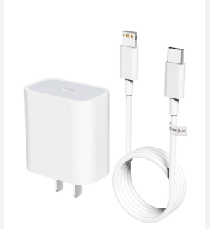 [0002] CARGADOR COMPLETO 20W CERTIFICADO IPHONE