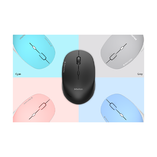 [(MT-R570)] MOUSE INALAMBRICO USB SILENCIOSA GRIS, 2.4 GHZ , 1600 DPI 10MTS, BATERIA AA, MEETION (MT-R570)